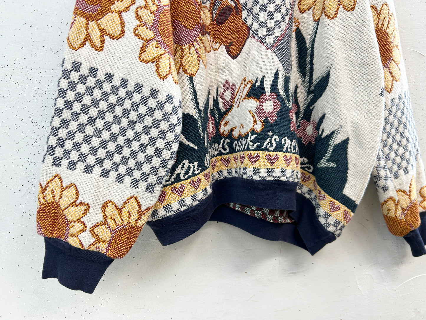 Vintage Rug Tops 〜SUGAR STREET WEAVERS〜 MADE IN USA [A31238]