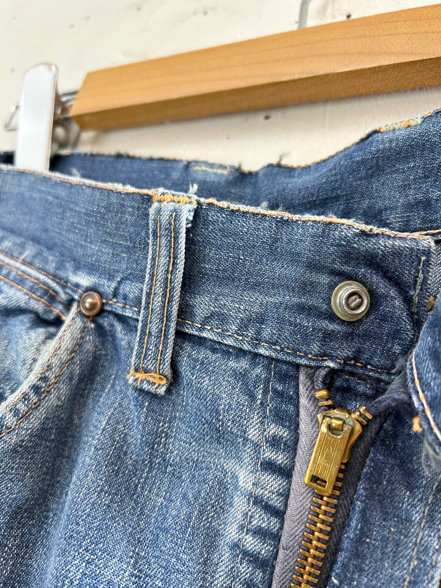 '60s Vintage Denim Pants Custom [J30415]