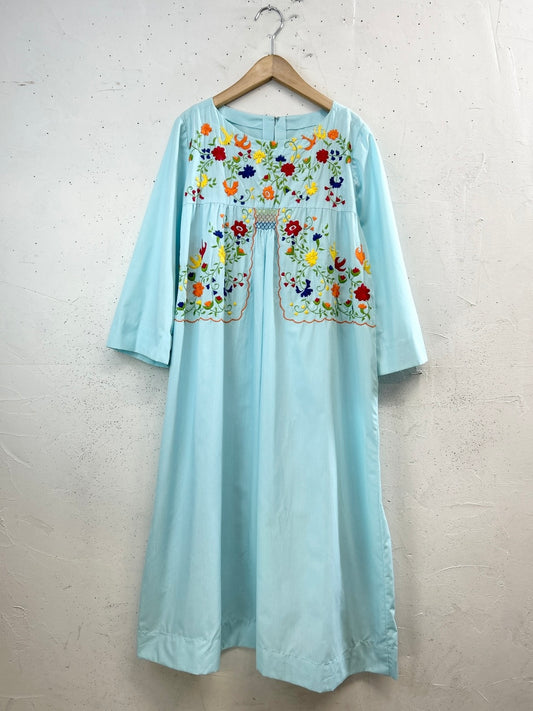 '70s Vintage Dress [E32261]