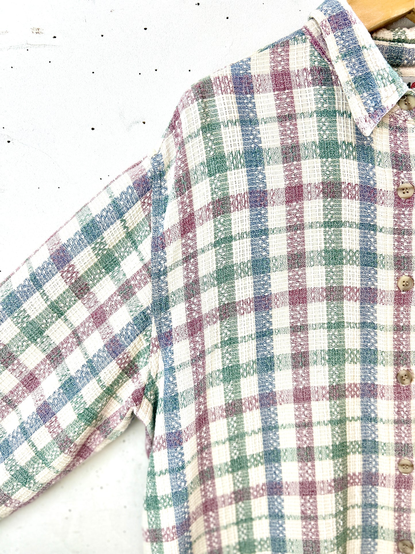 Vintage Plaid Shirt  [J30590]