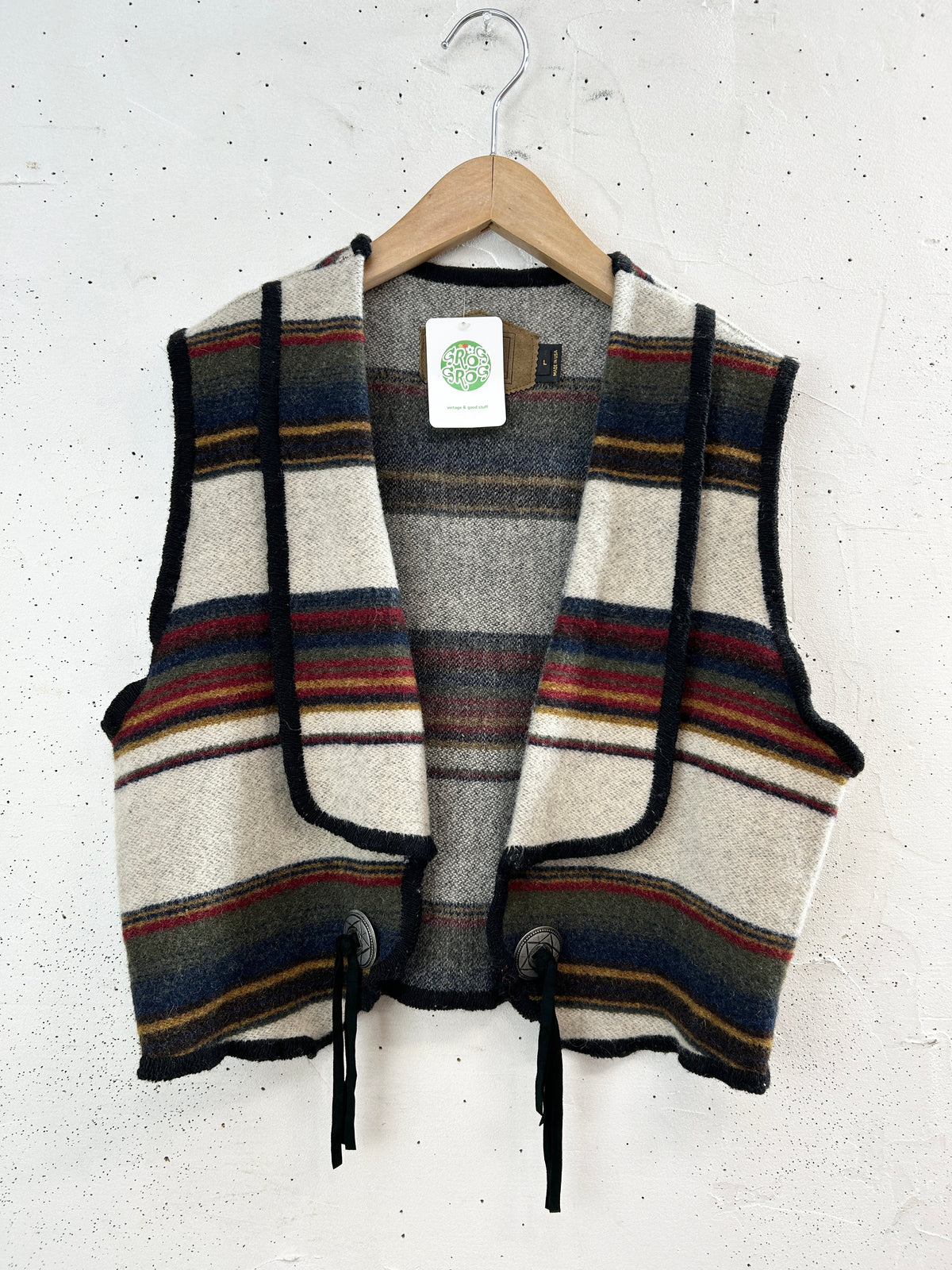 Vintage Vest 〜Woolrich〜 [I34018]