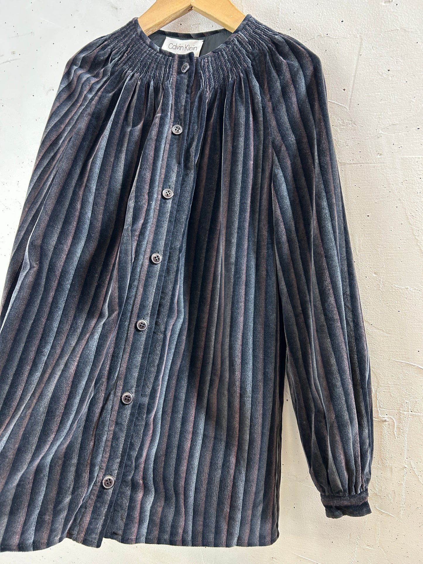 Vintage Velour Jacket 〜Calvin Klein〜 [J30444]