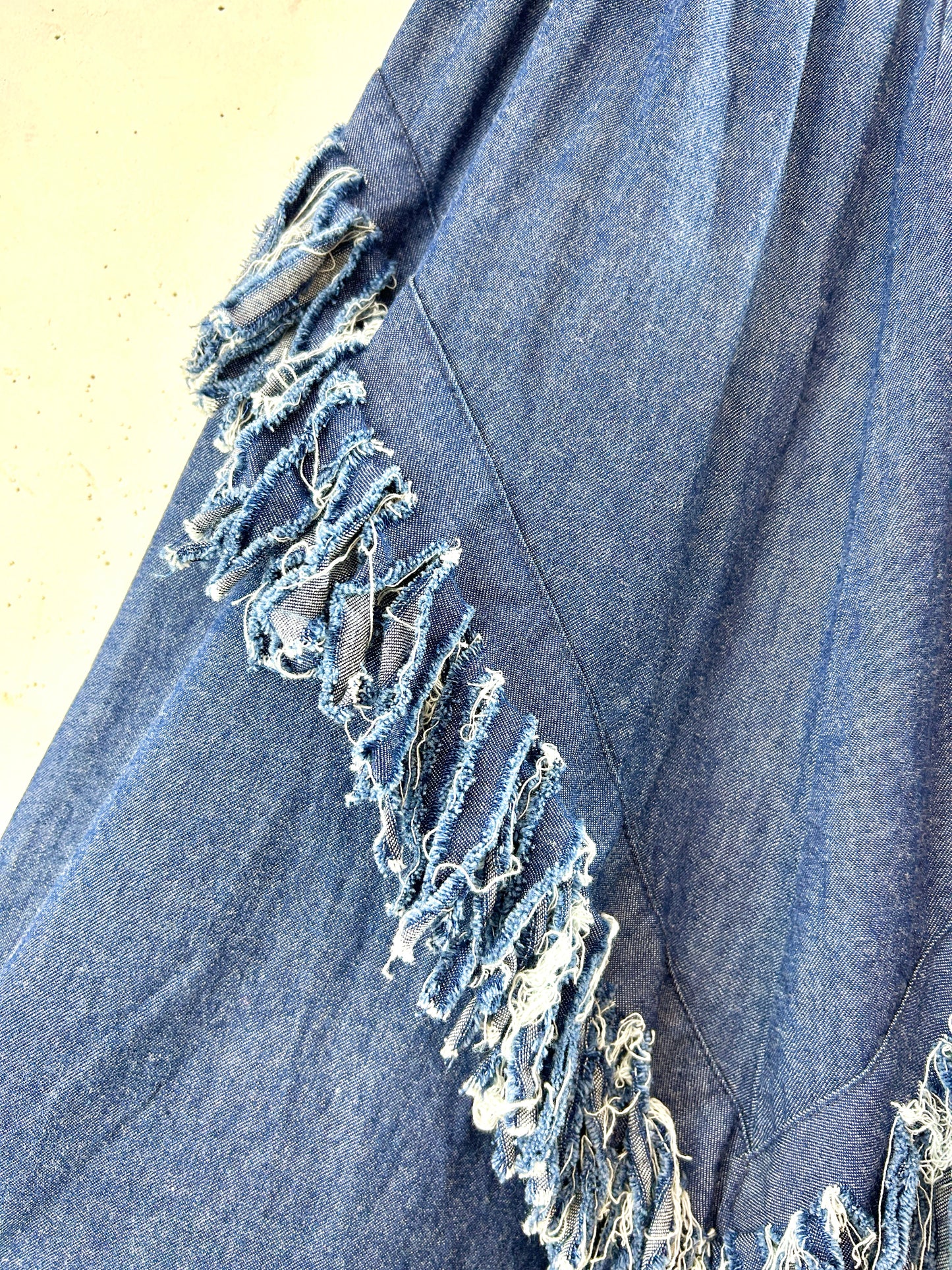 Vintage Denim Skirt [I30265]