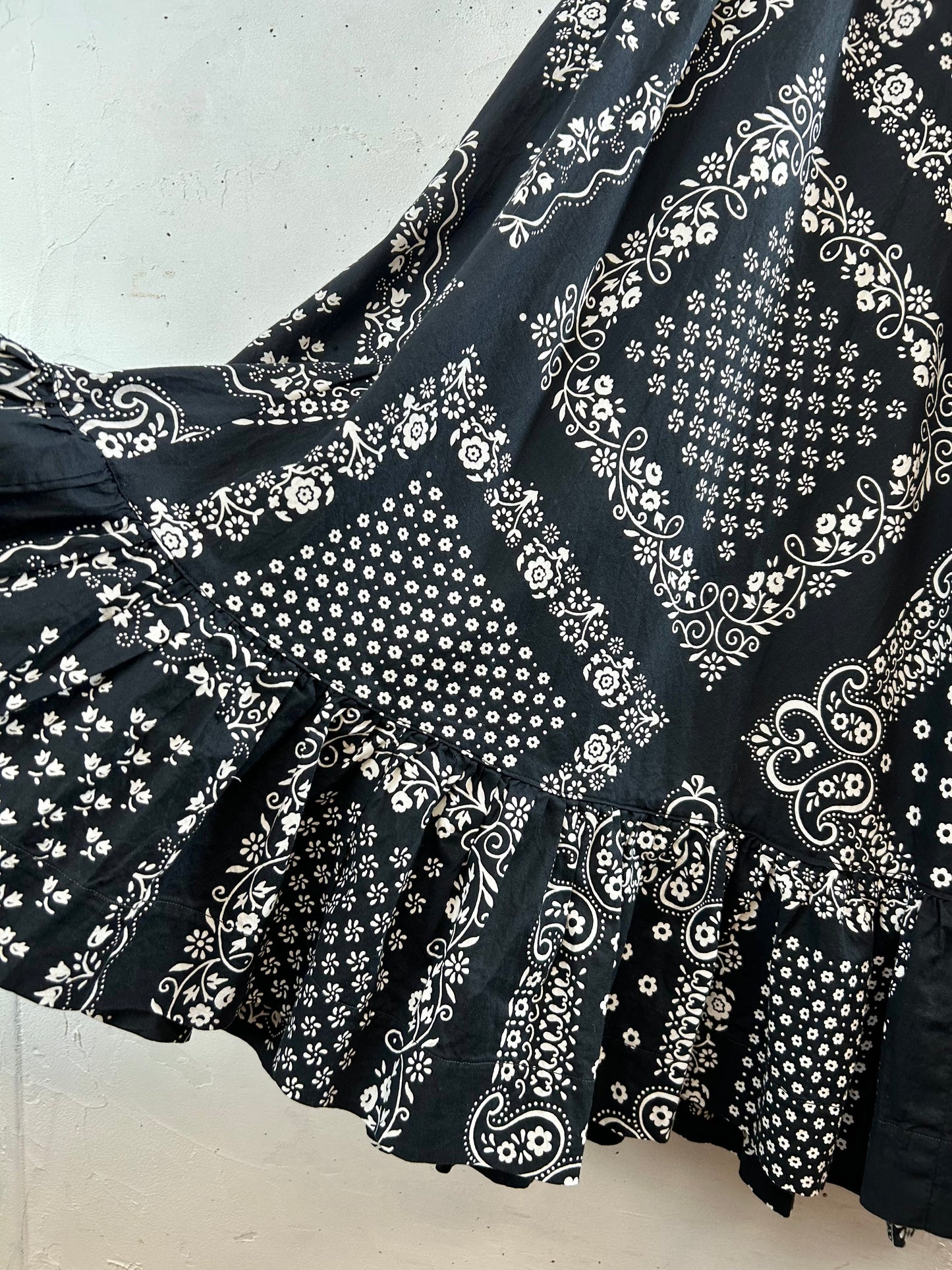 Vintage Bandanna Pattern Skirt [G30613]