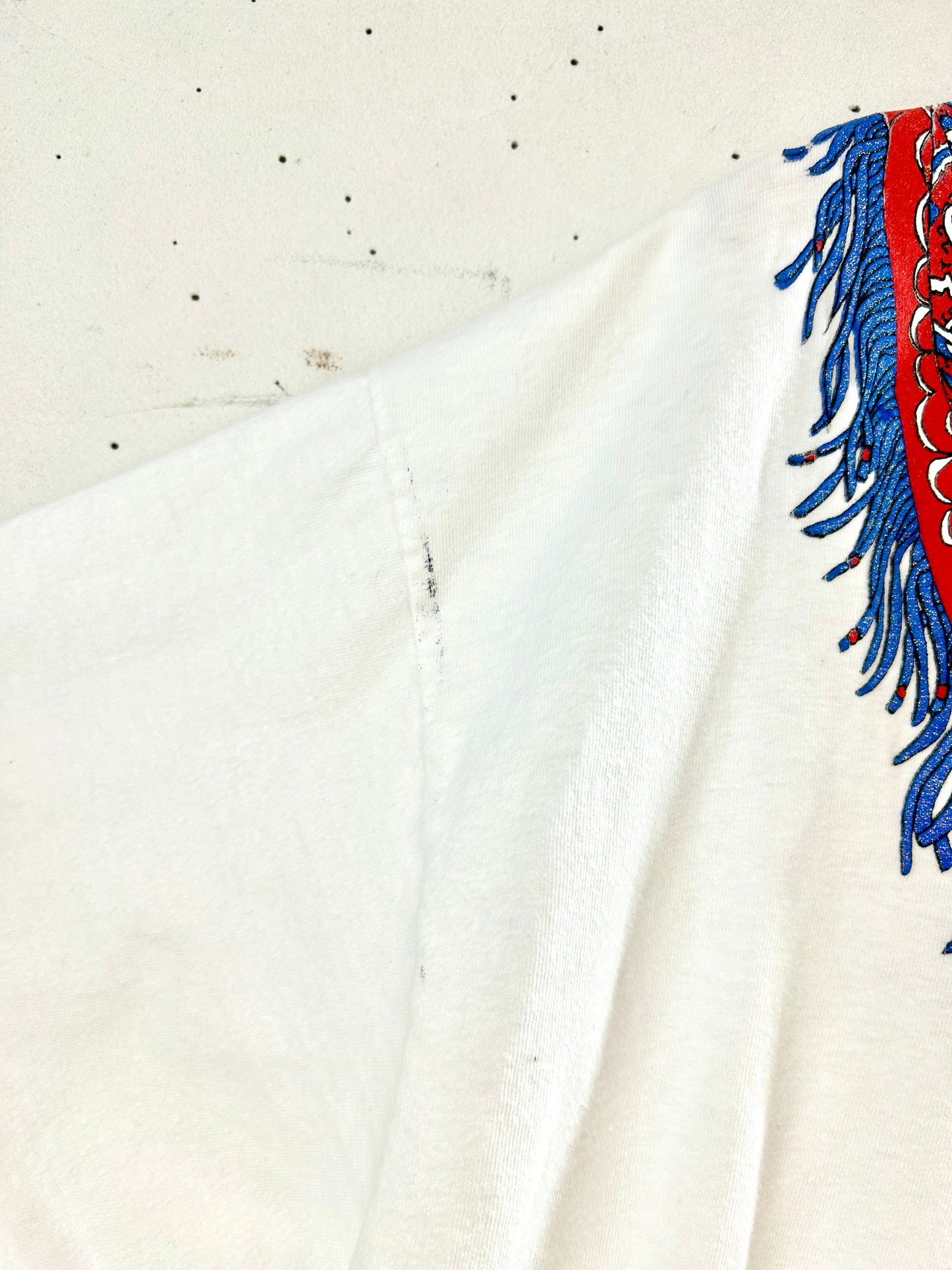 Vintage T Shirt 〜Funny dot CRAZY〜 [E32398]