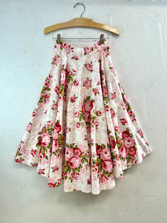 '50sVintage Skirt [D32062]