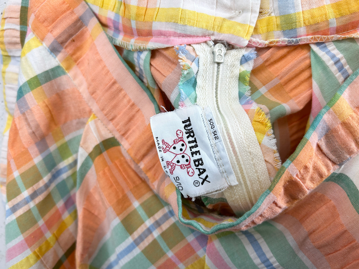 Vintage Check Skirt 〜MADE IN USA〜 [B31492]