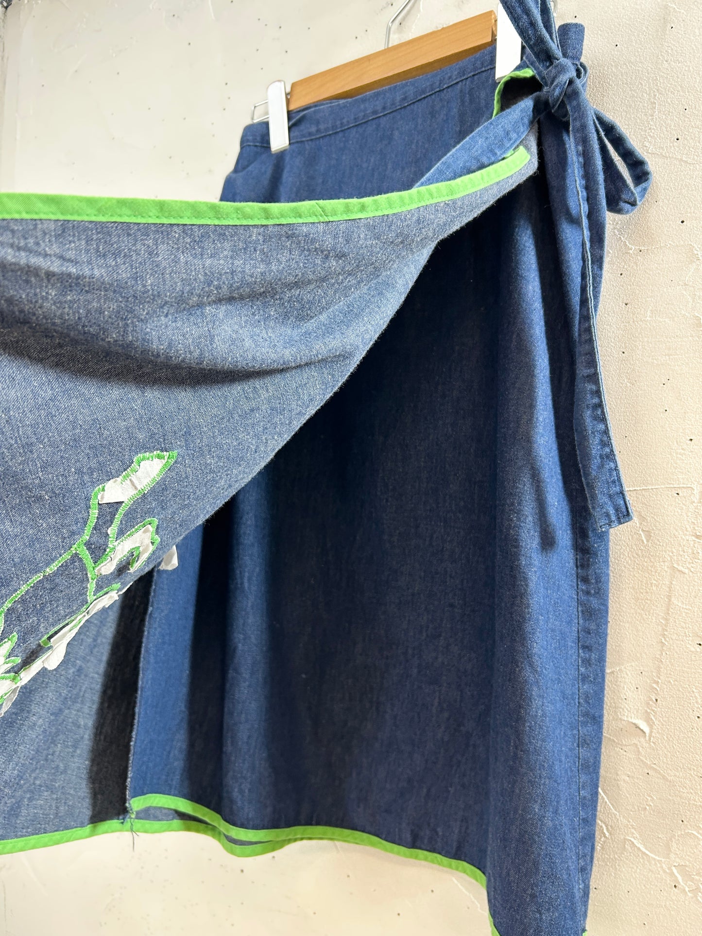 Vintage Wrap Skirt '70s Turtle [H30810]