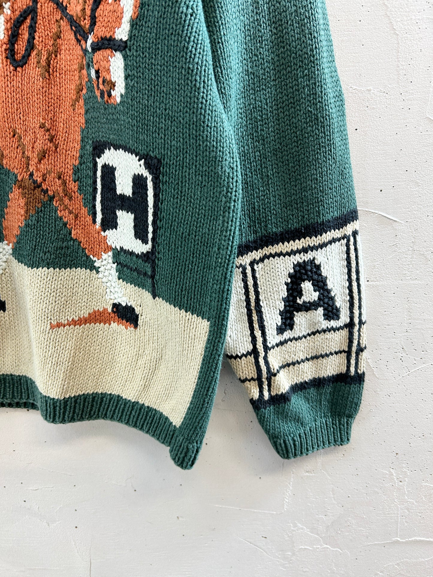Vintage Knit Sweater [J30463]