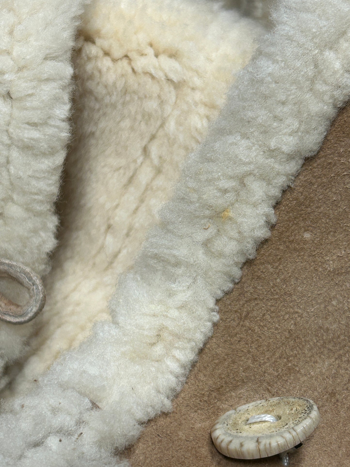 Vintage Mouton Coat [L31114]