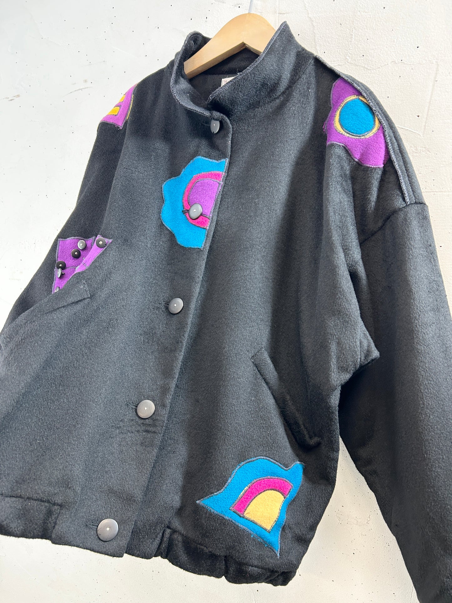 Vintage Wool Jacket Made in USA [K30761]