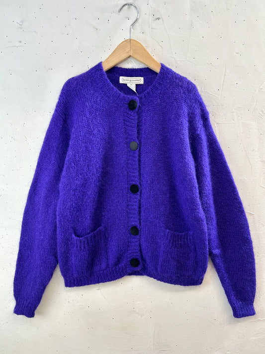 Vintage Mohair Knit Cardigan [K30840]