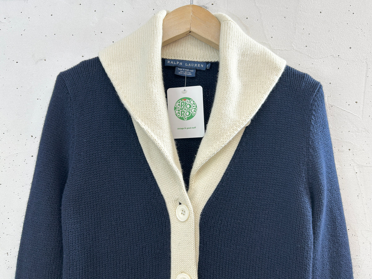 Vintage Knit Cardigan 〜Ralph Lauren〜 [J34212]