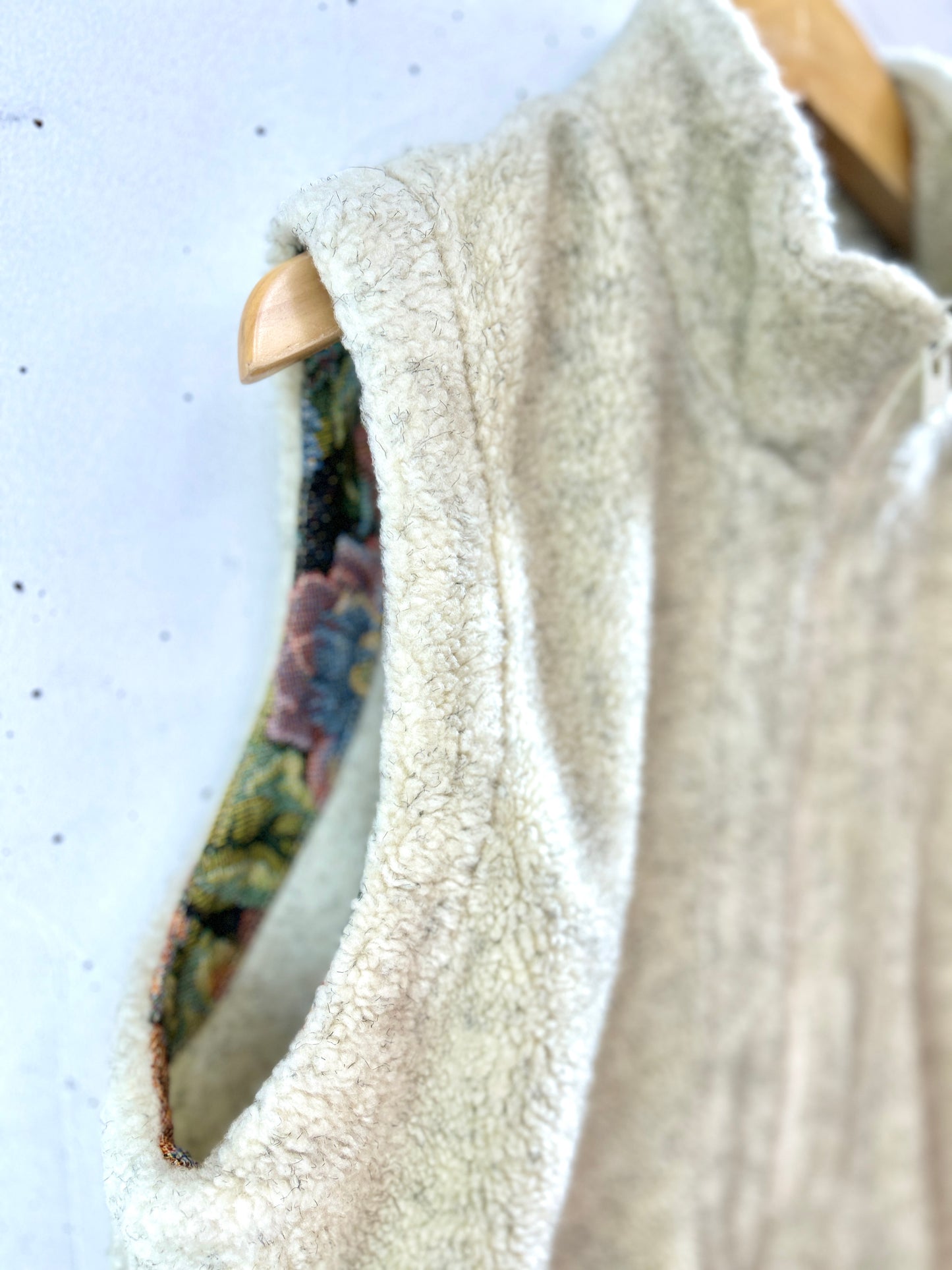 Vintage Boa Vest 〜ORVIS〜 [K30832]