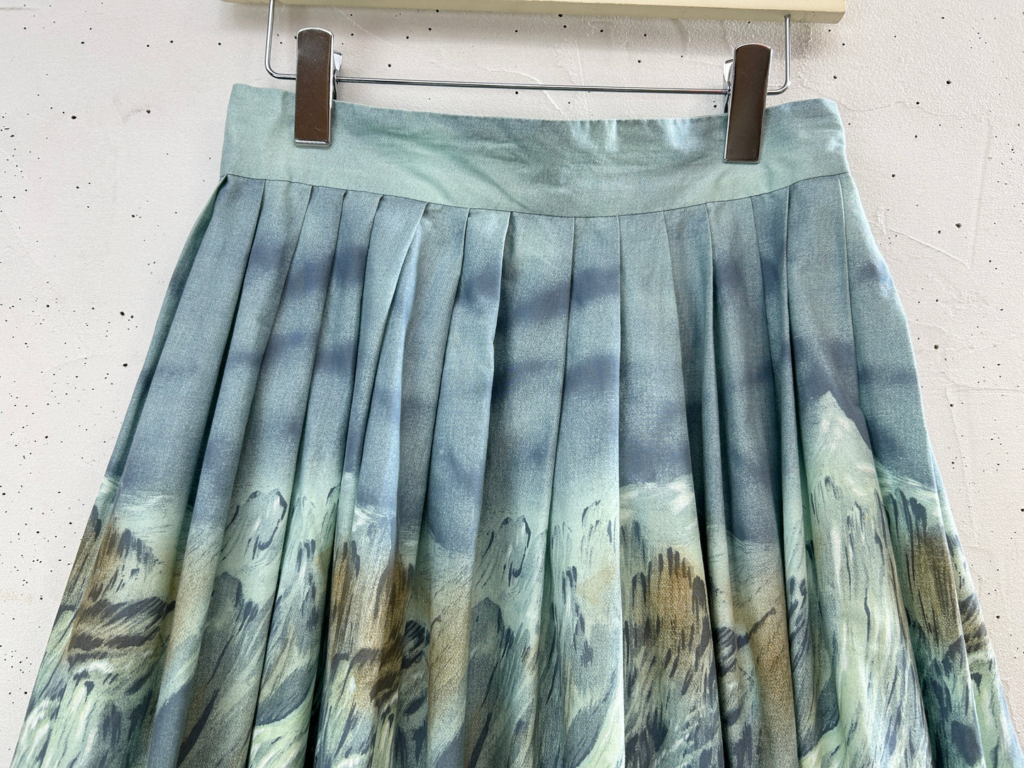 '50s Vintage End Pattern Skirt [G33175]