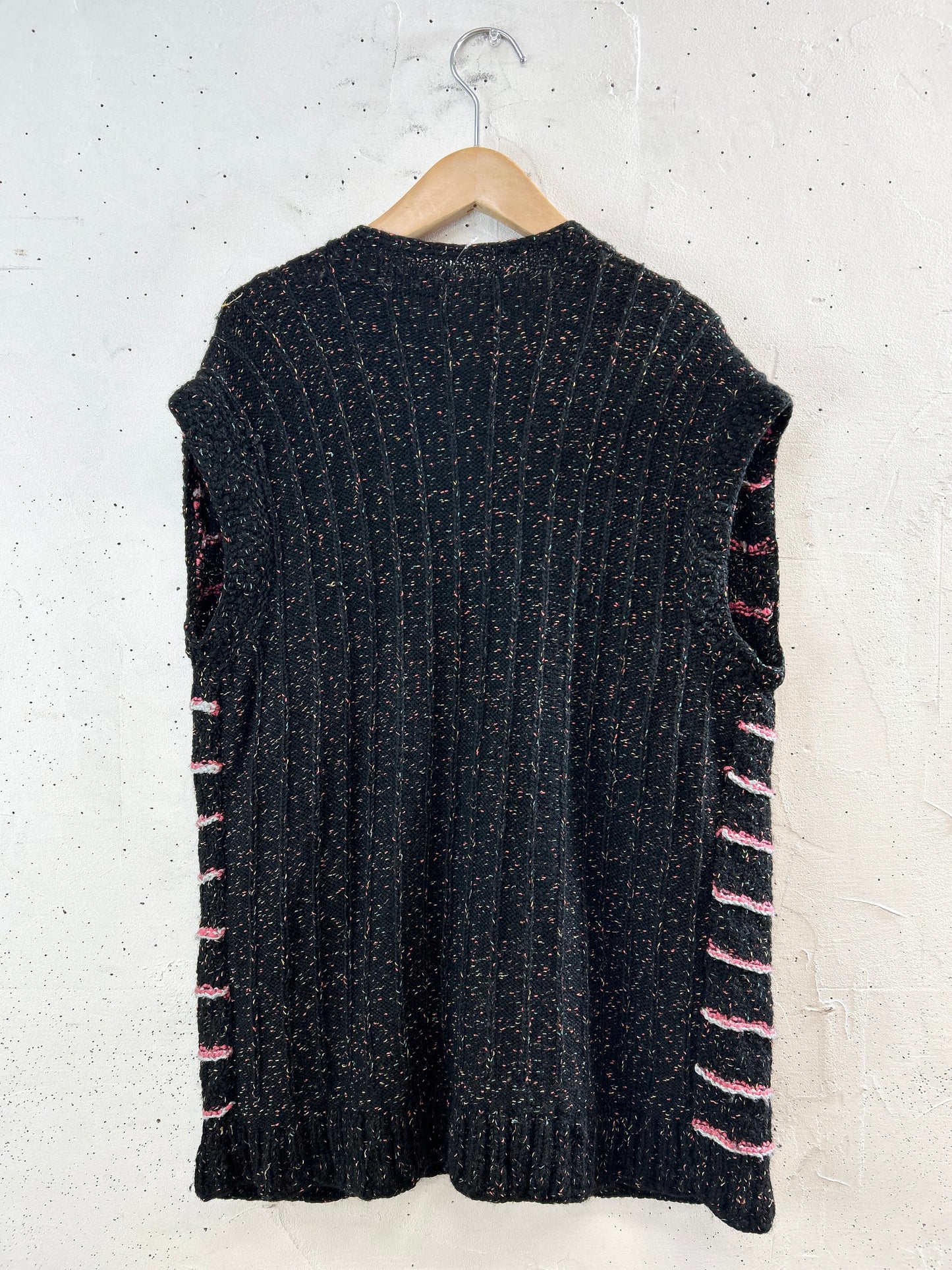 Vintage Knit Vest [L30953]