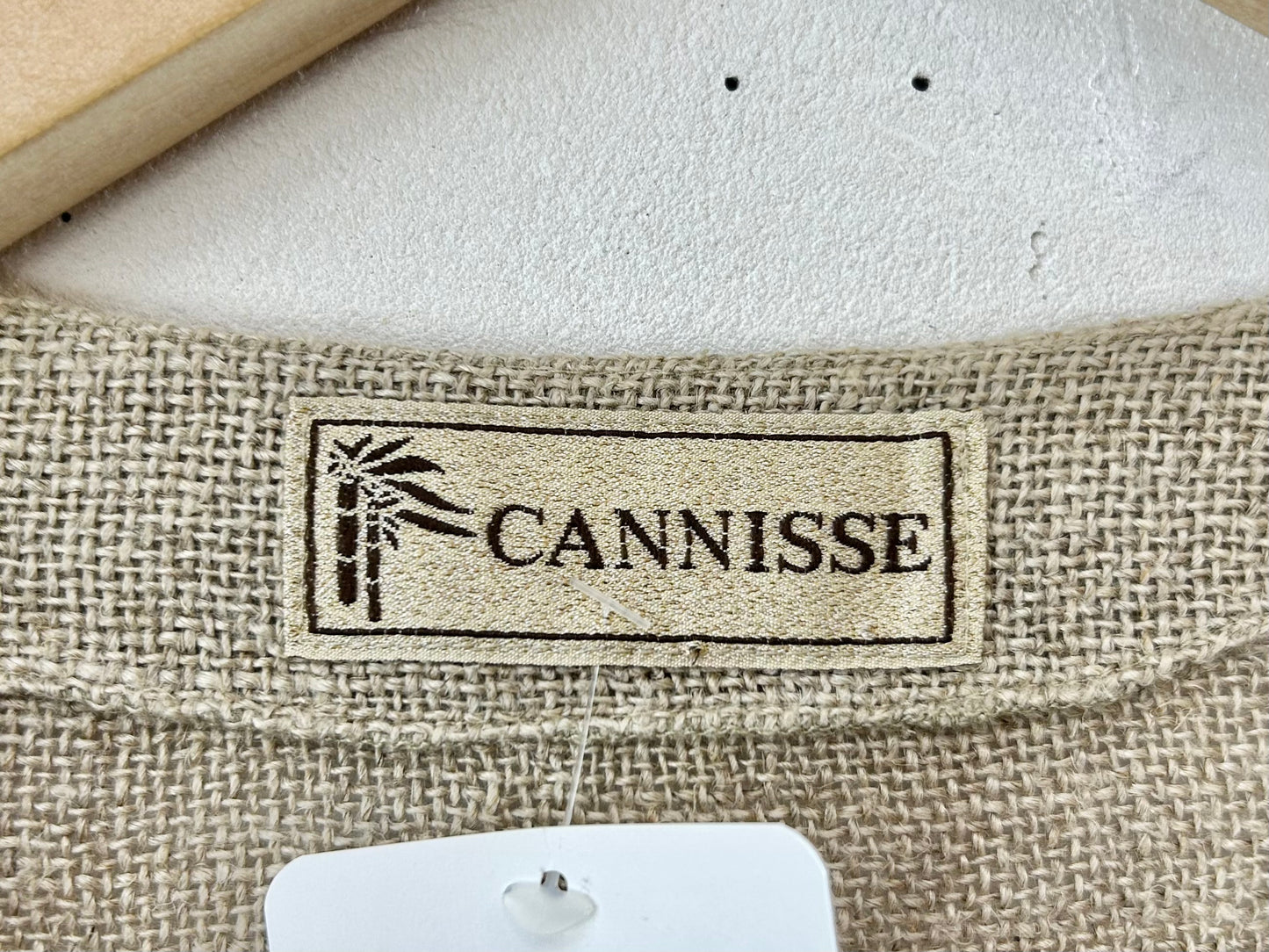 Vintage Linen Vest [G30754]