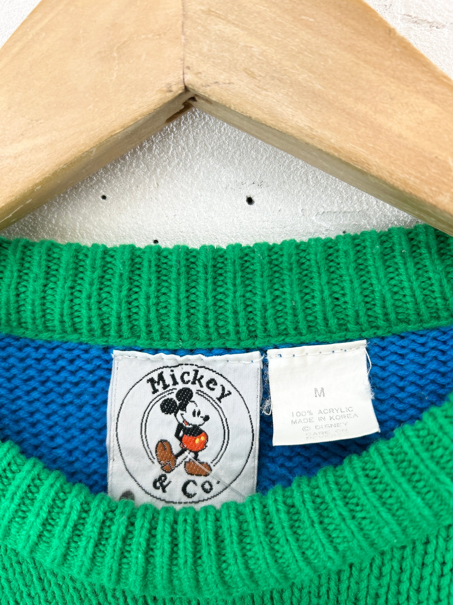 Vintage Knit Mickey [L30990]