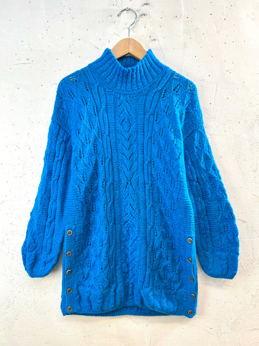 Vintage Hand Knit Sweater [J30566]
