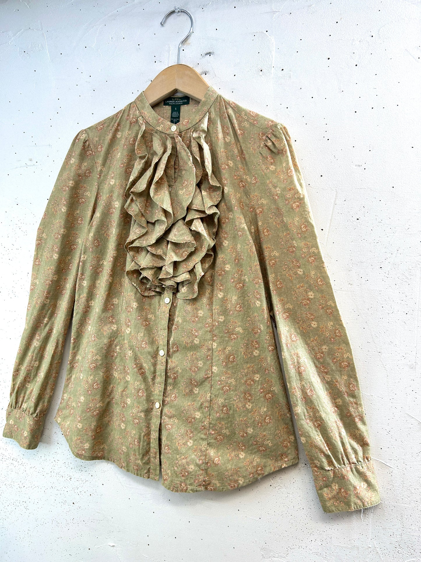 Ralph Lauren Frill  Blouse [E32431]