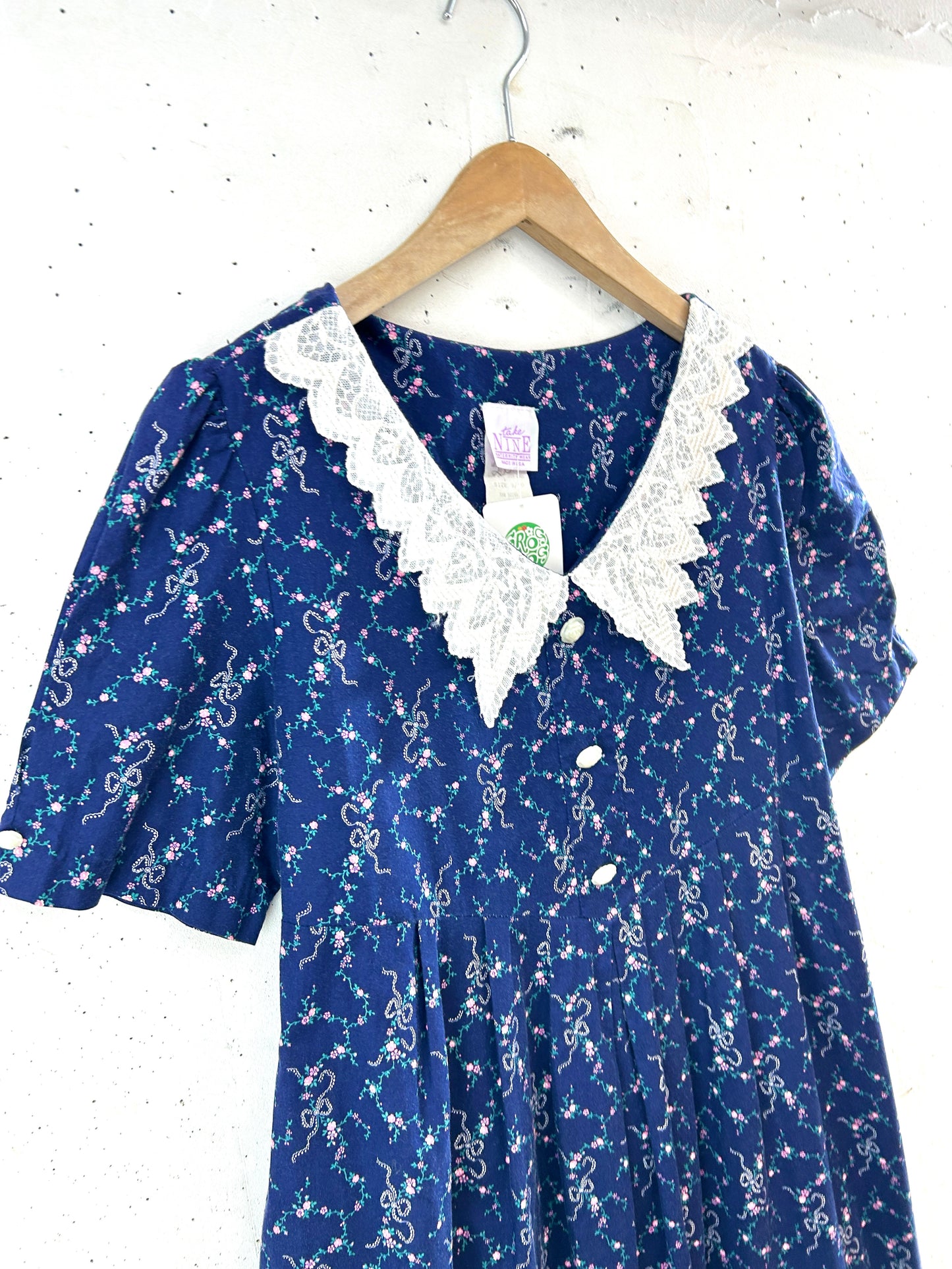 Vintage Dress MADE IN USA [G32911]