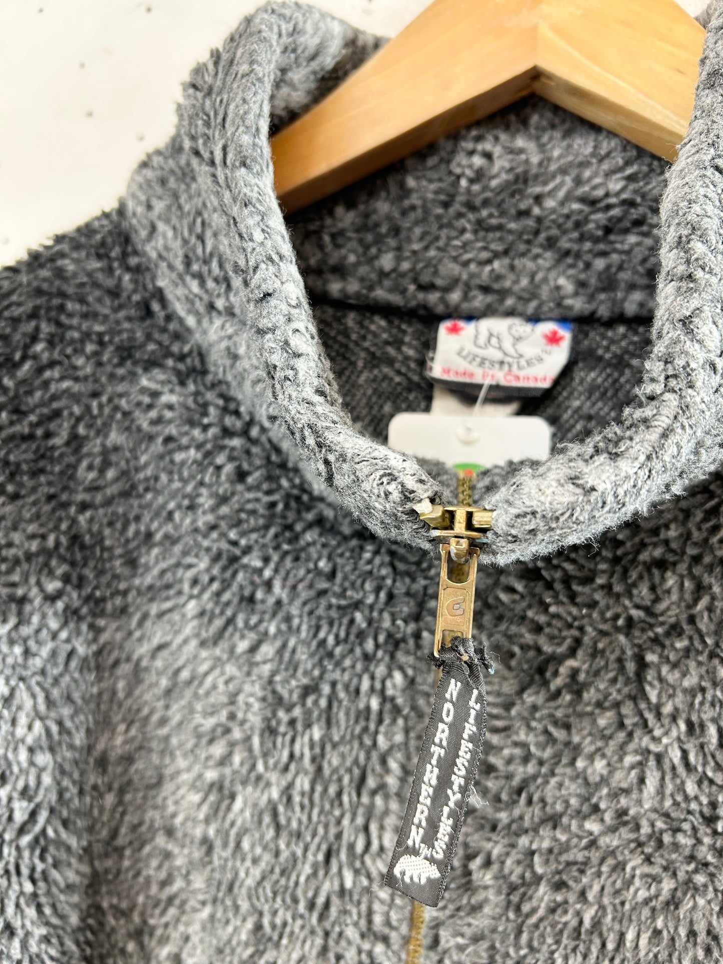 Vintage fleece Jacket 〜MADE IN CANADA〜 [J30573]