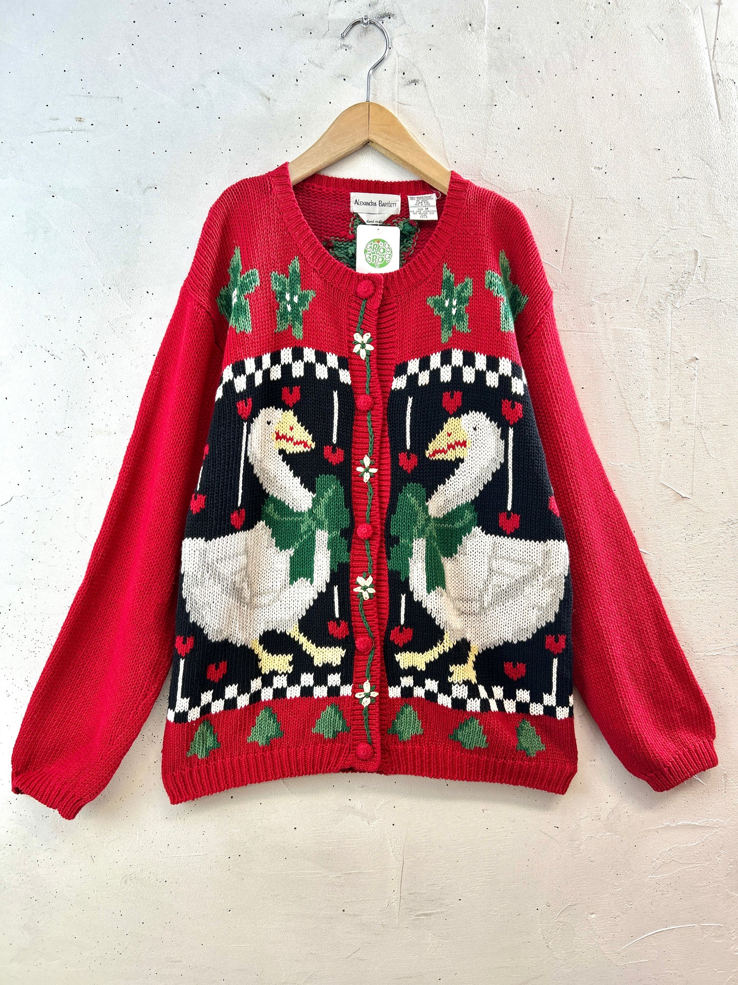 Vintage Hand Knit Cardigan [K30906]