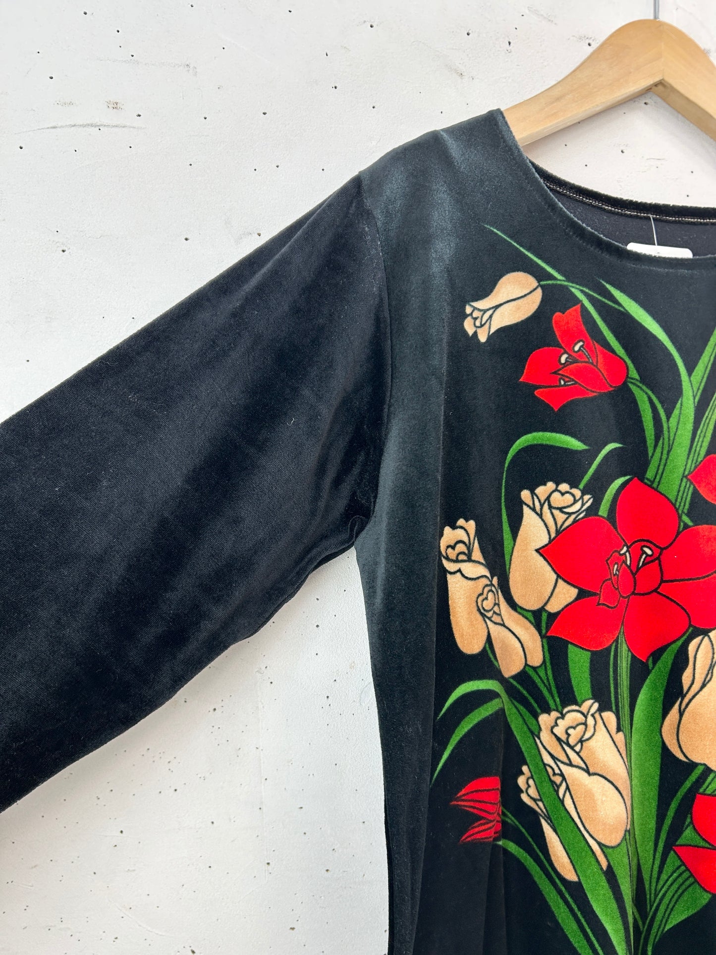 Vintage Velour Tops [L31094]