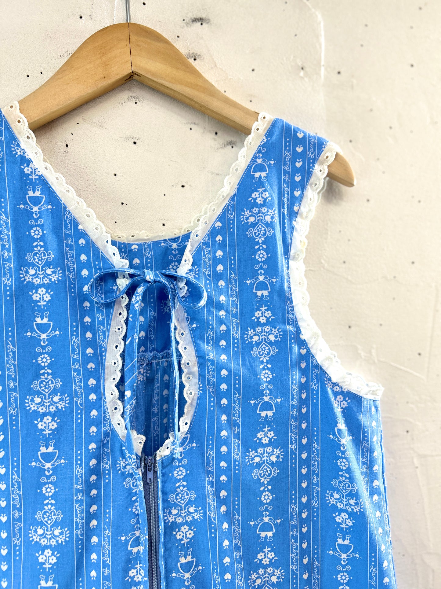 ’70s Vintage Dress MADE IN USA [C31808]