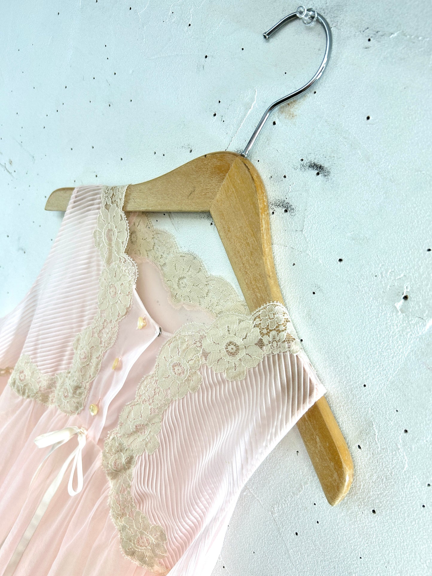 Vintage Nightie Dress MADE IN USA [E32395]