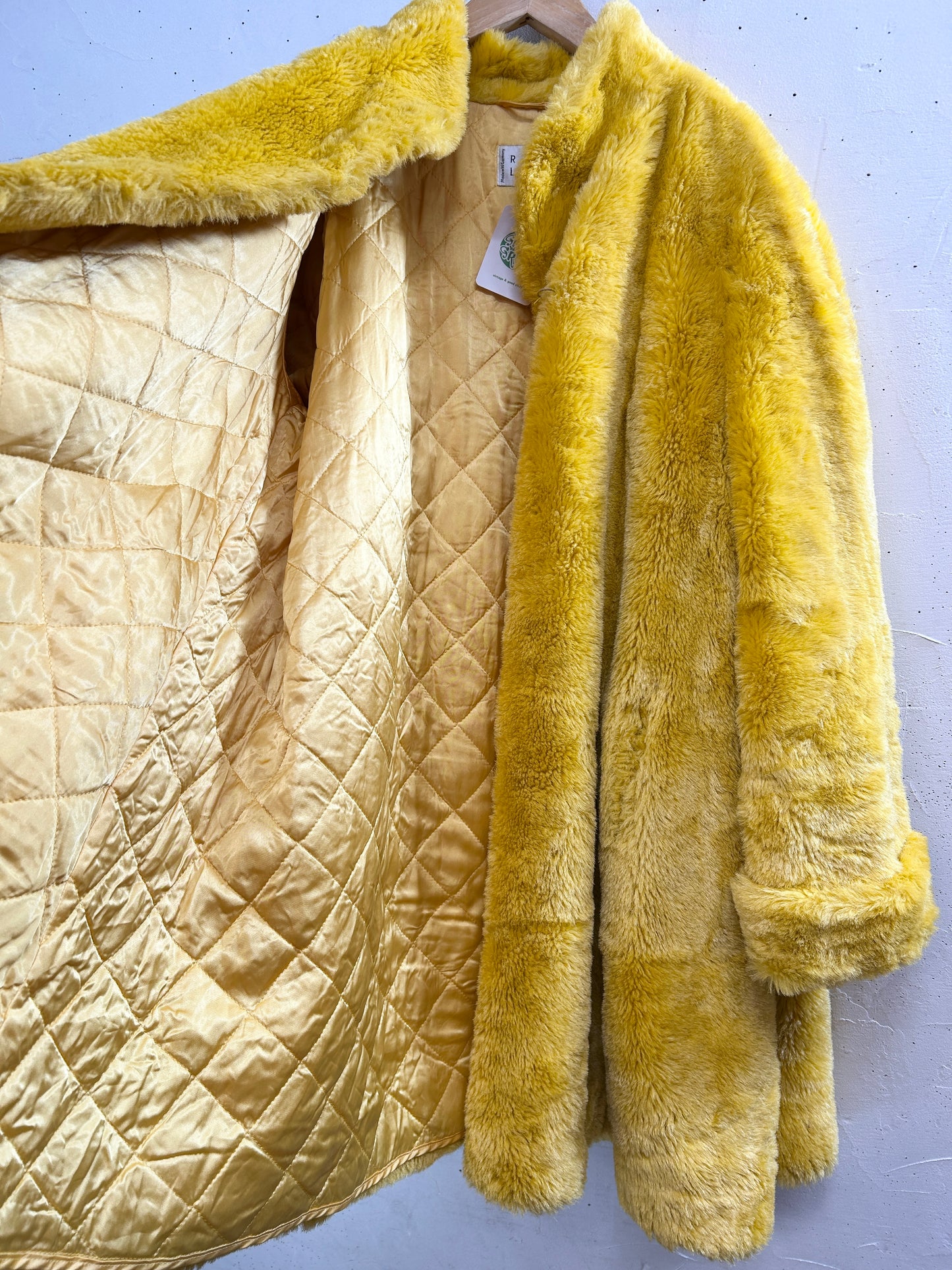 Vintage Eco Fur Coat 〜MADE IN W.GERMANY〜 [A31198]