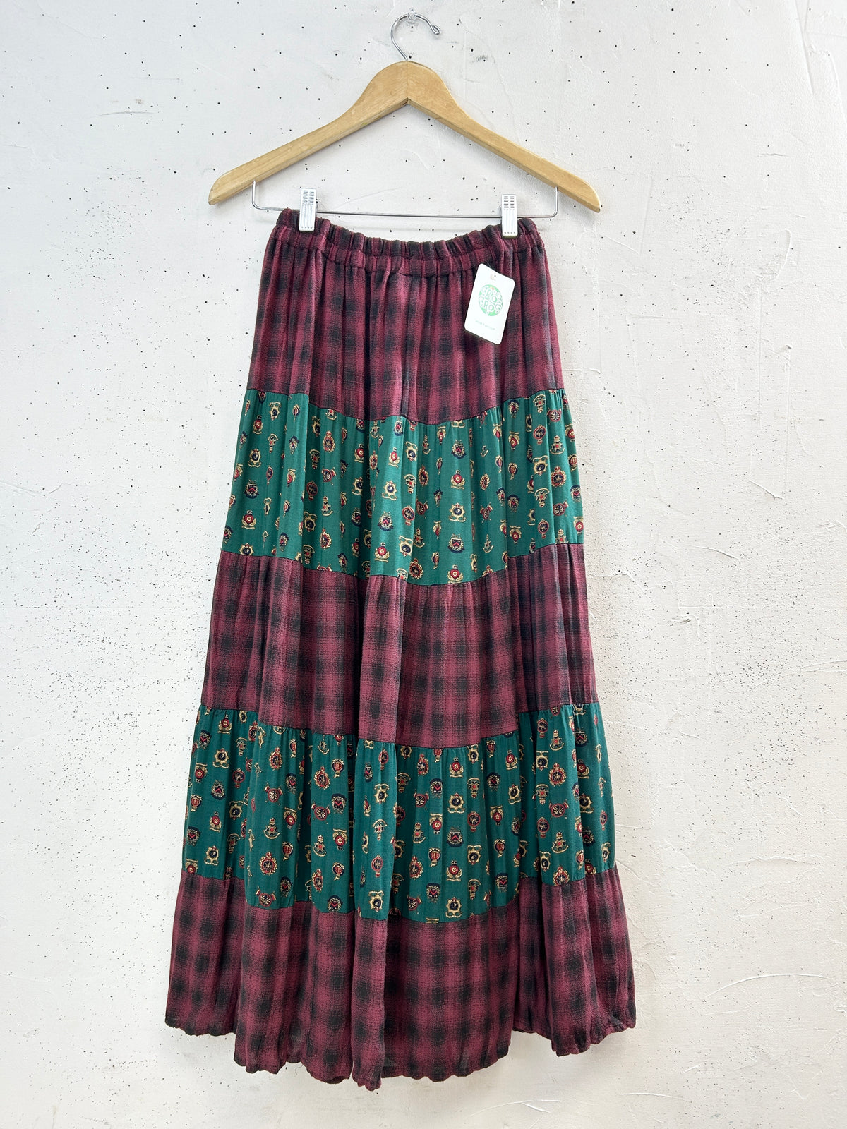 Vintage Tiered Skirt 〜MADE IN USA〜 [I33976]