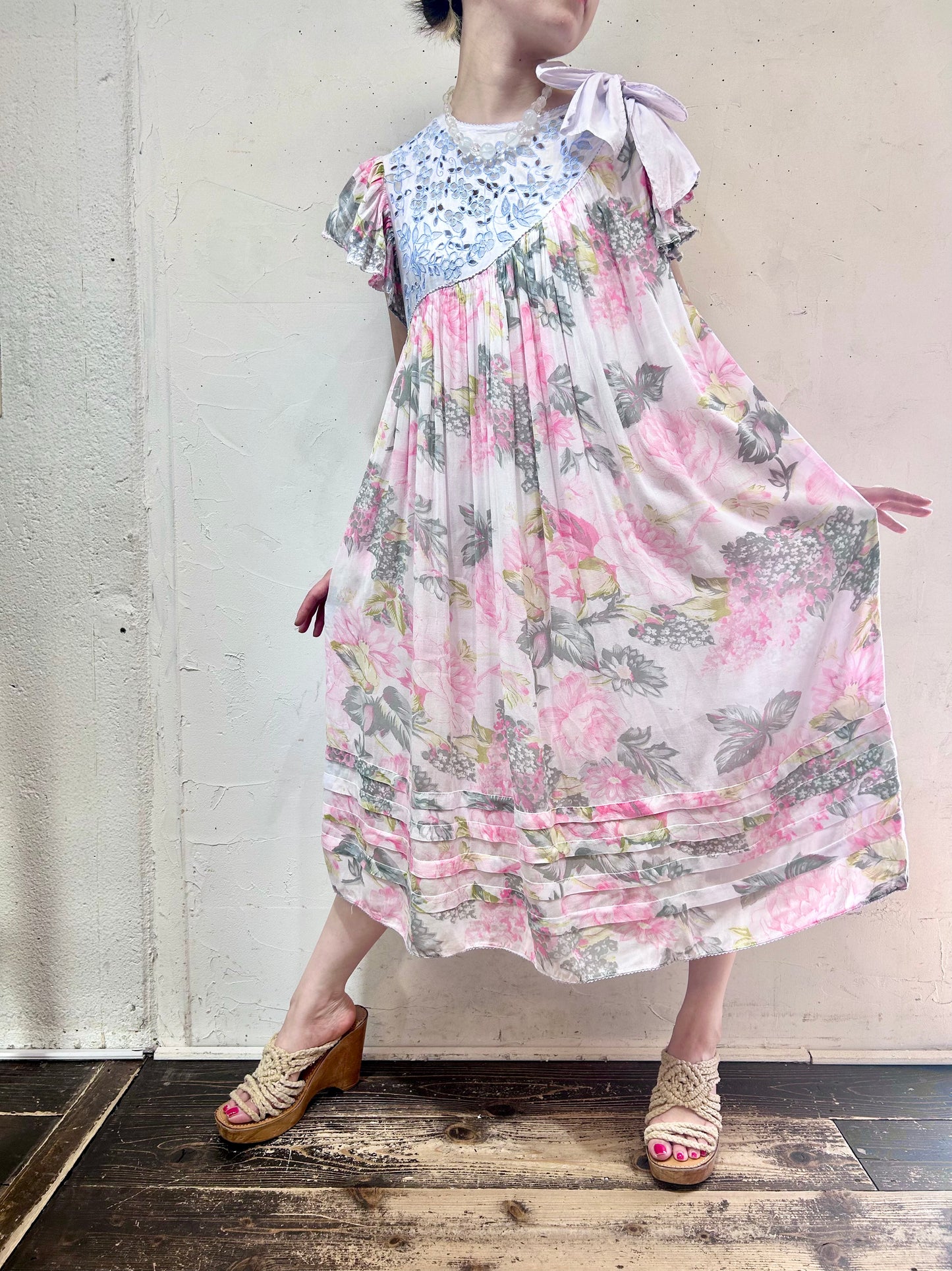 Vintage India Dress 〜ReneDerhy〜 [F11277]