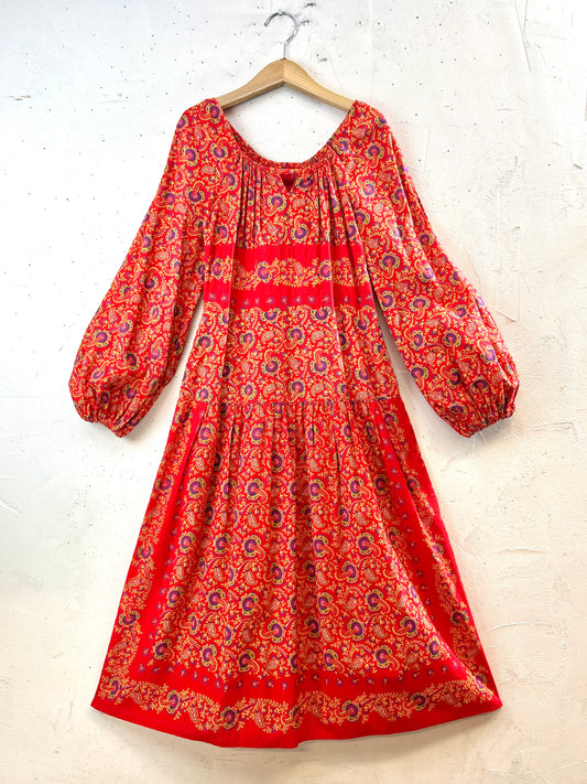 Vintage  Dress   [H30874]