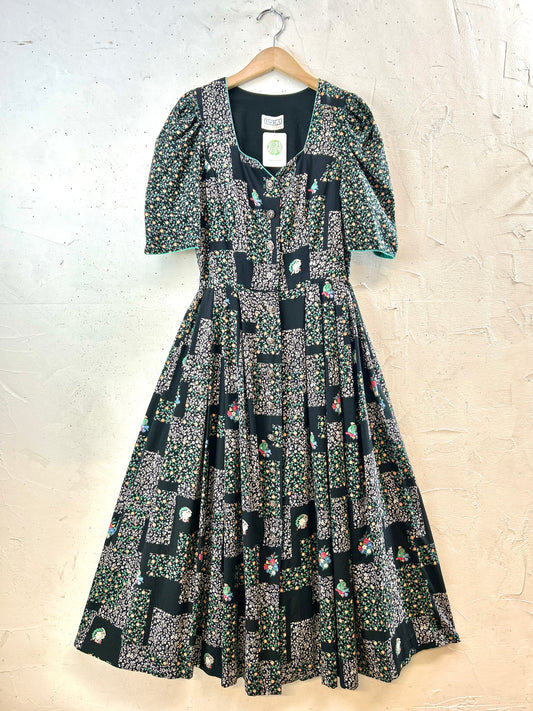 Vintage Tyrol Dress MADE IN AUSTRIA [H30928]