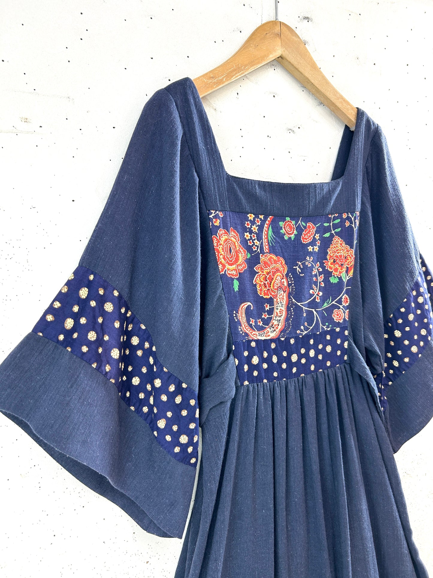 '70s Vintage Dress SAN FRANCISCO [F32846]