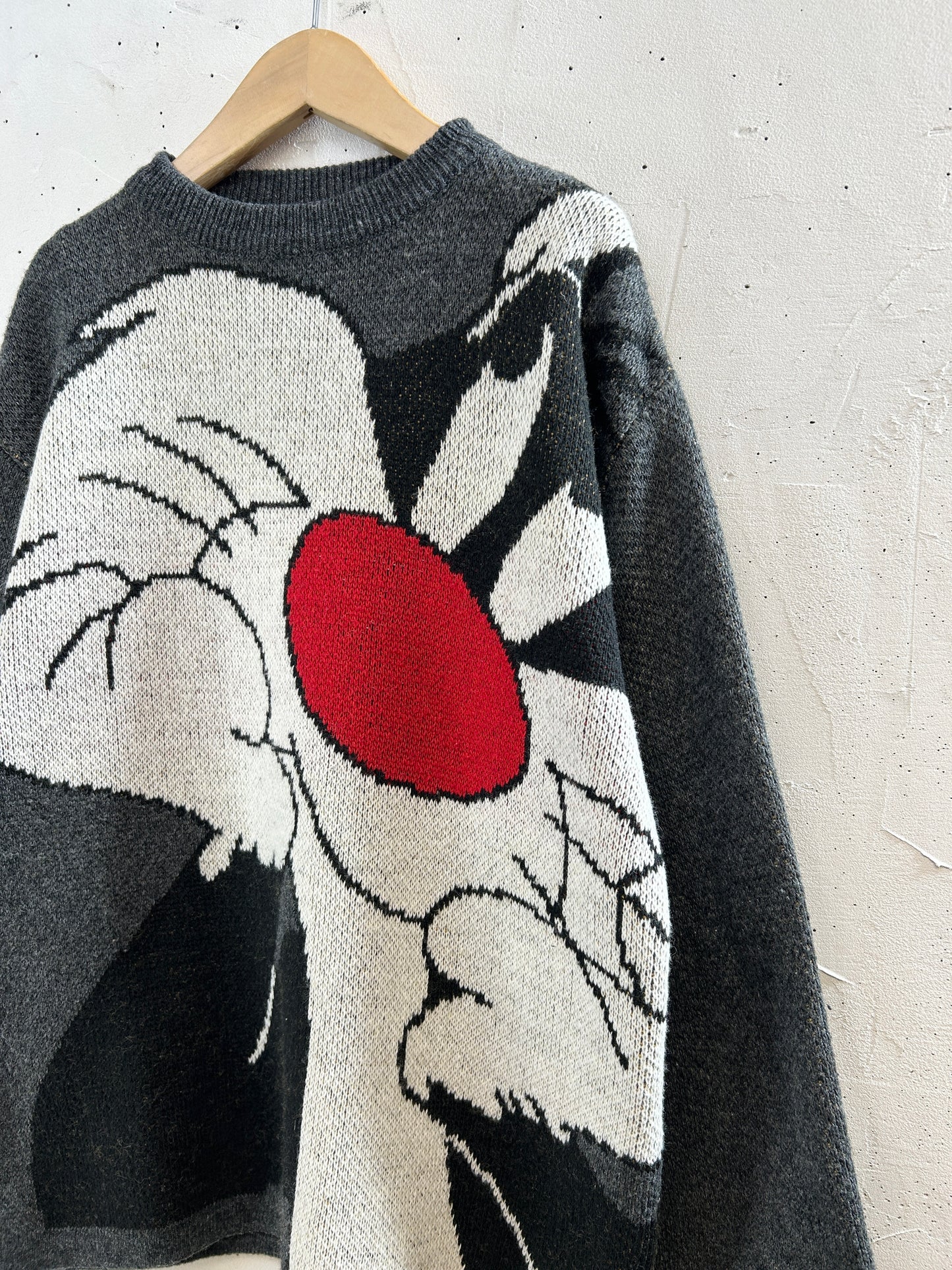 Vintage Knit Sweater 〜LOONEY TUNES〜 [J30462]