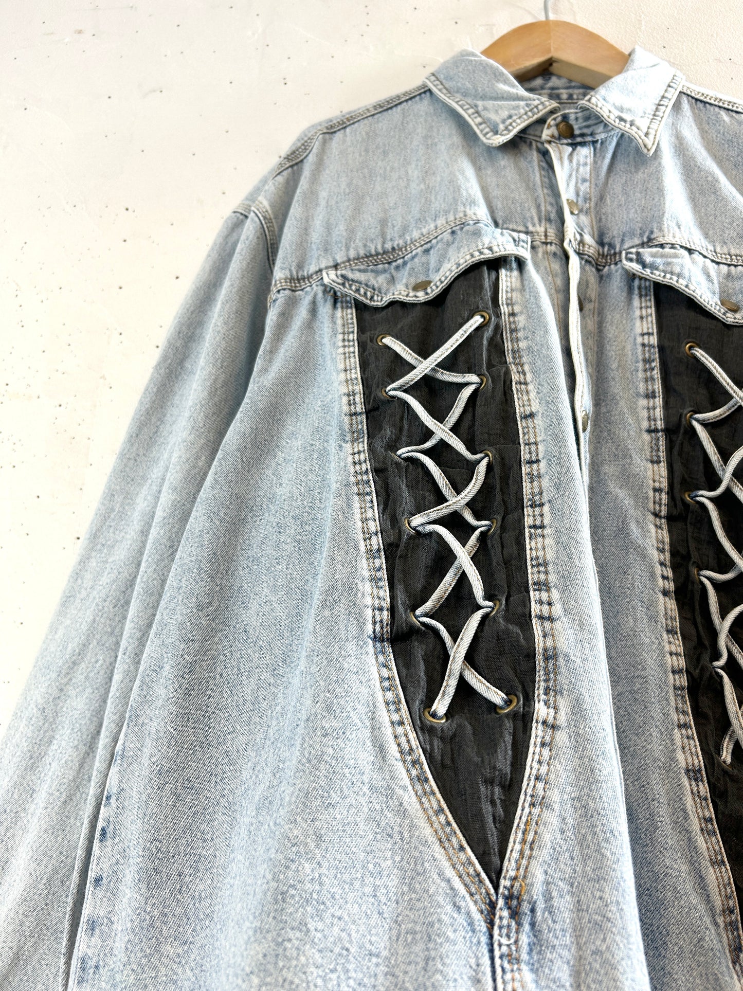 Vintage Denim Shirt [I30994]