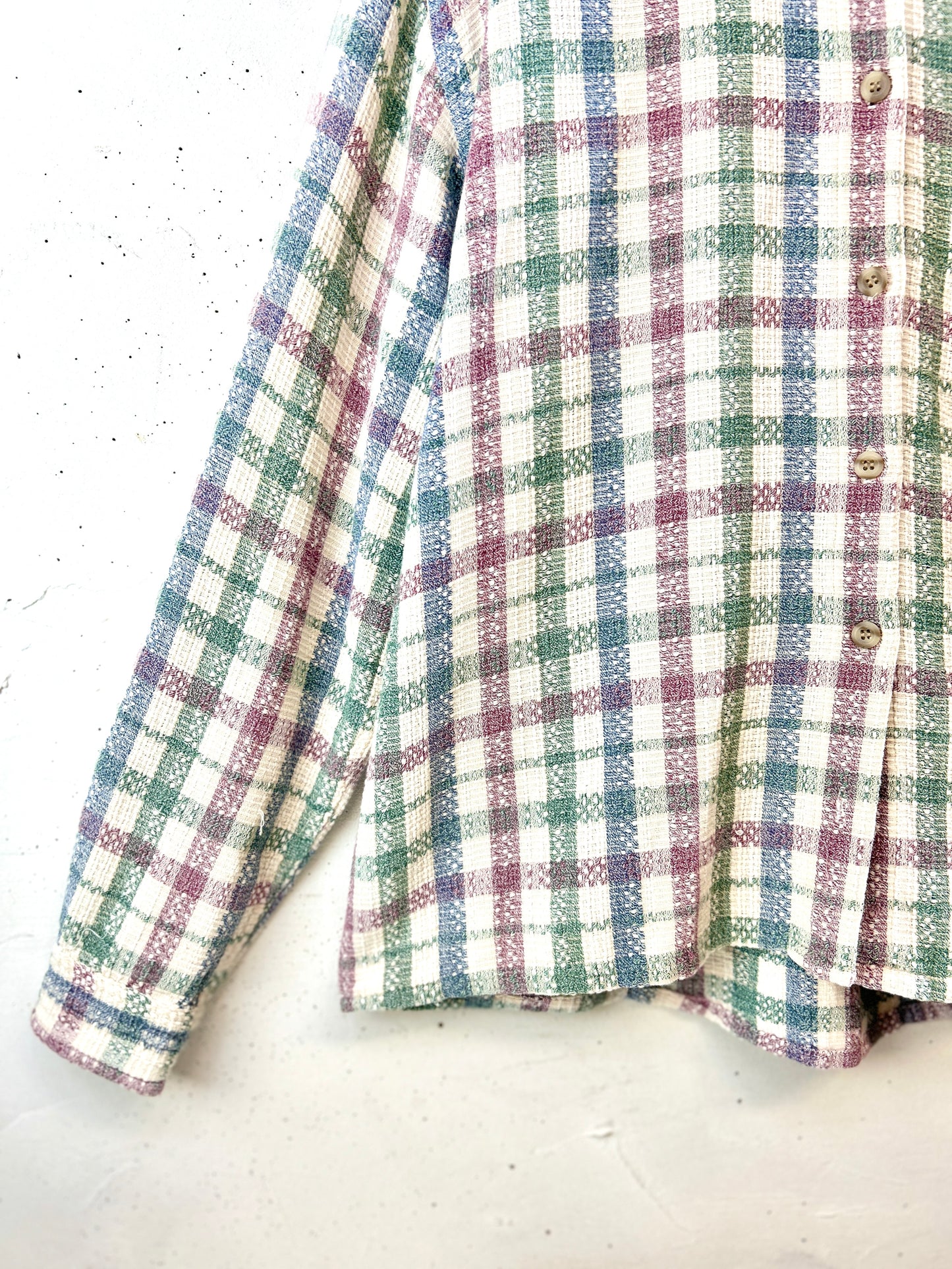 Vintage Plaid Shirt  [J30590]