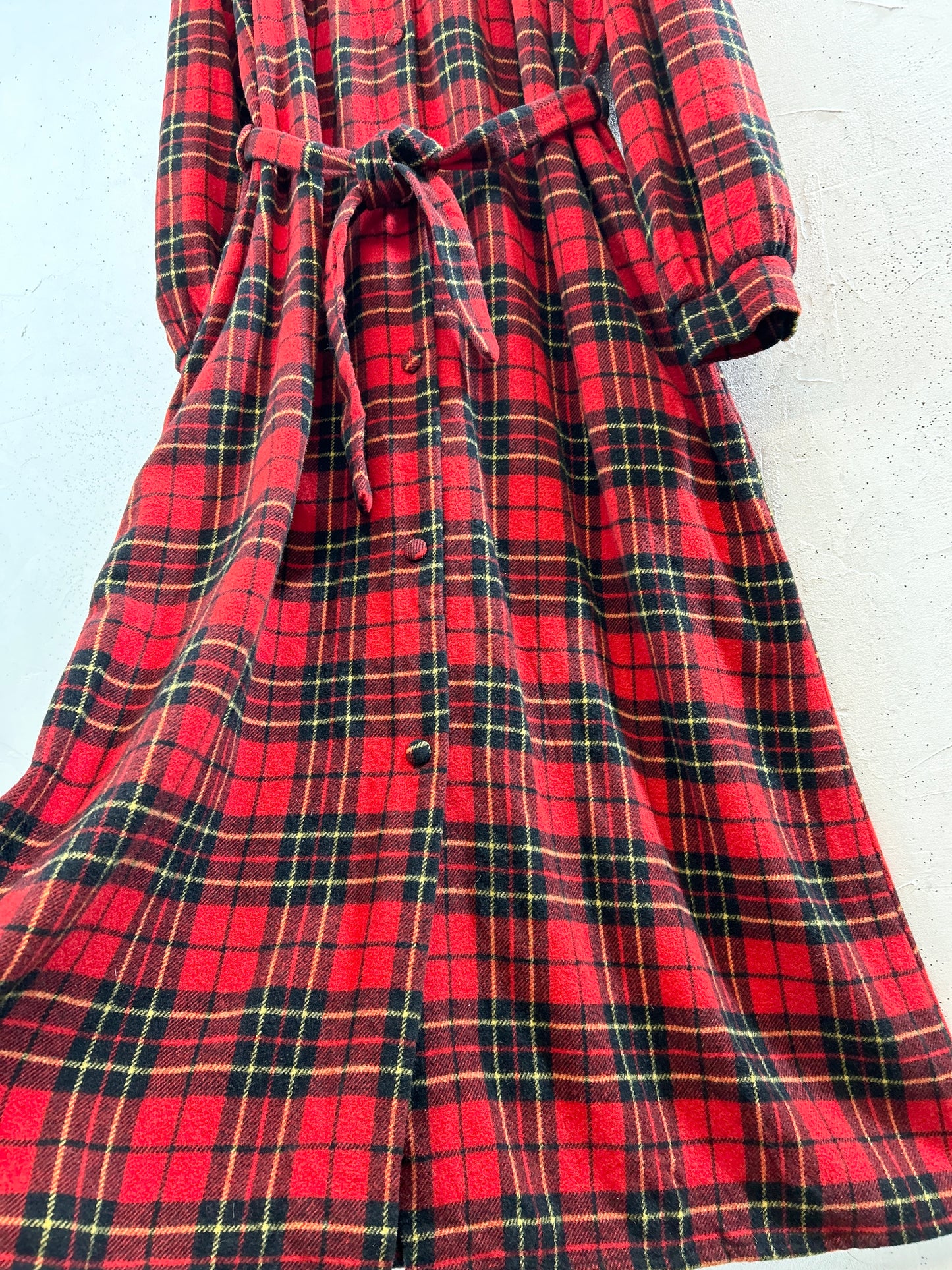 Vintage Check Dress [L30957]