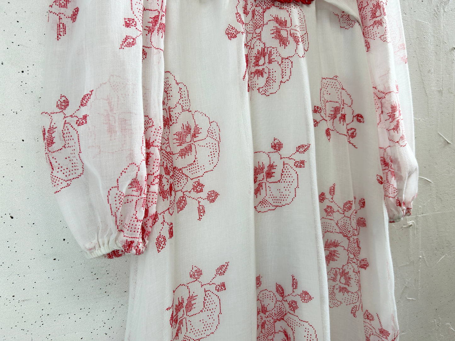 '70s Vintage Dress 〜Montgomery WARD〜 [J30638]