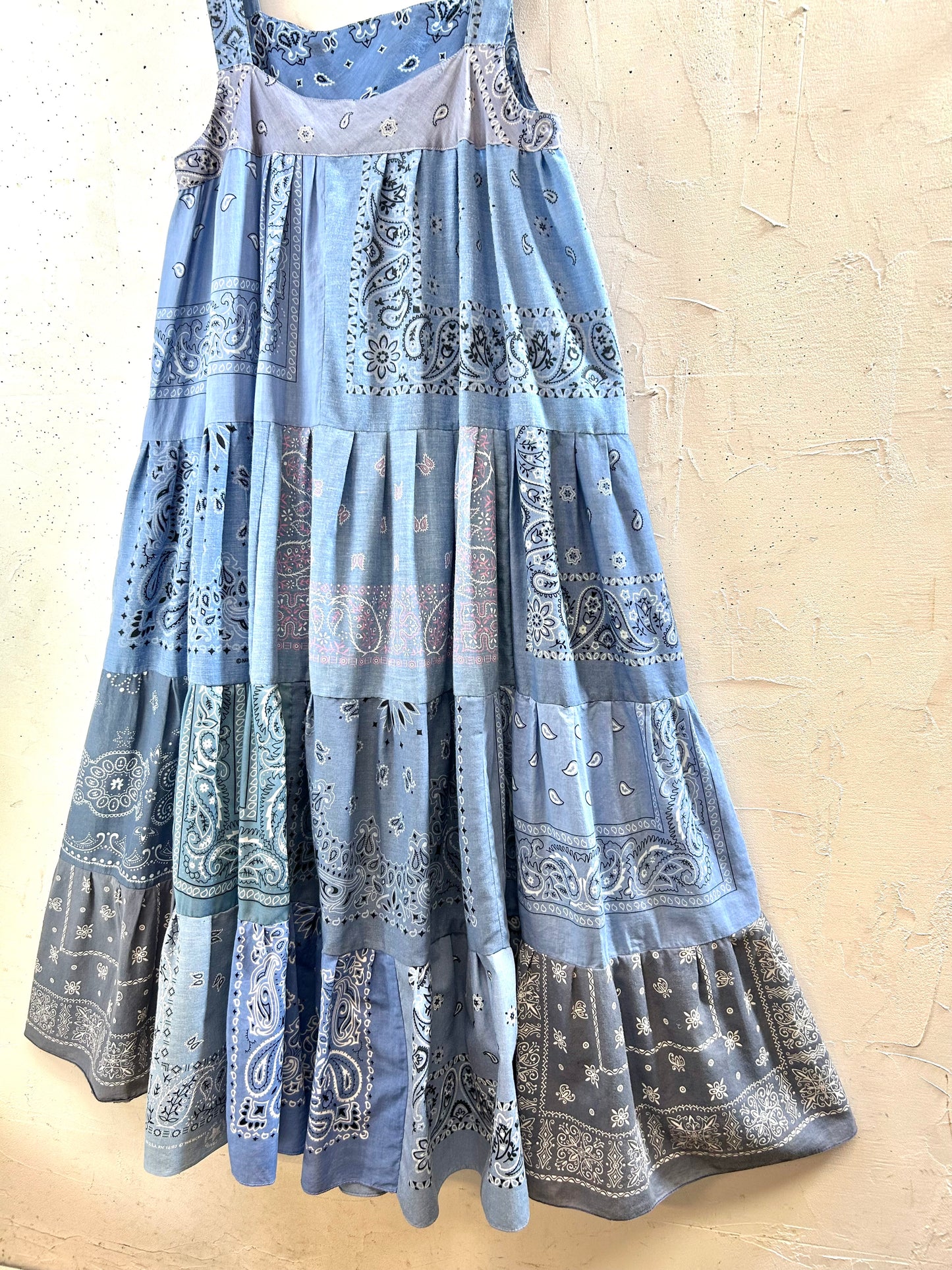 Vintage Bandana Patchwork  Dress 〜Amy Nina〜[G30652]