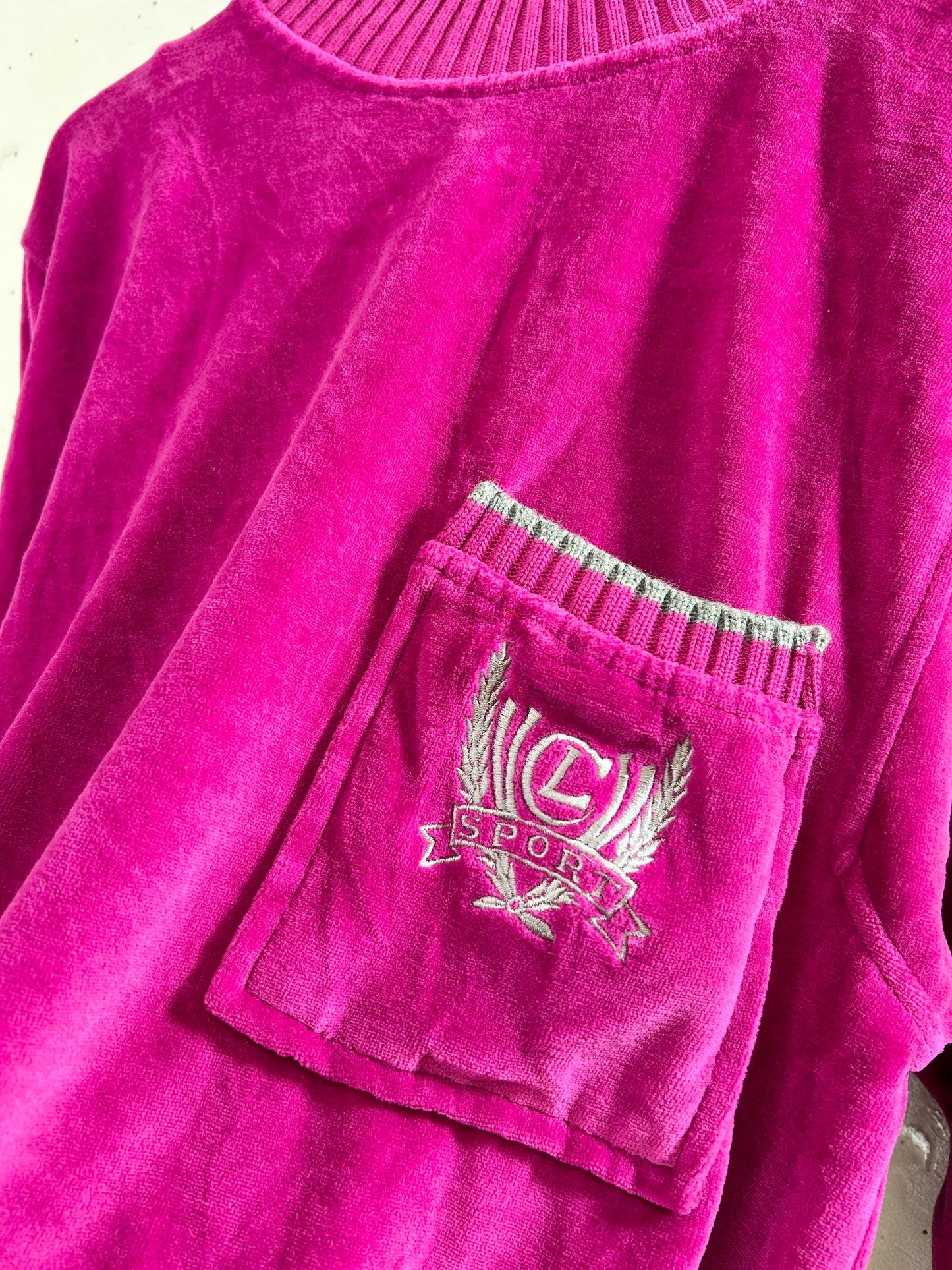 Vintage Velour Tops [J30399]