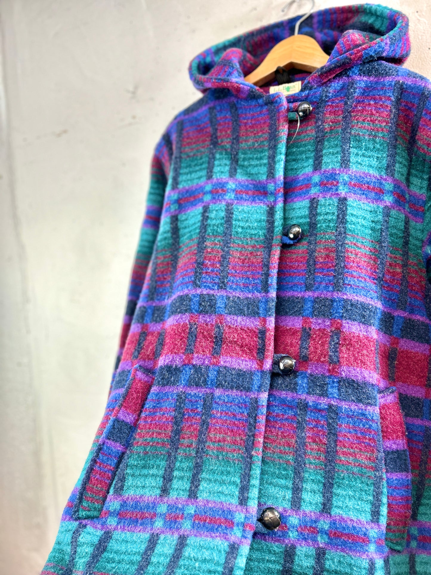 Vintage wool Coat 〜L.L.Bean〜 MADE IN USA [K30830]