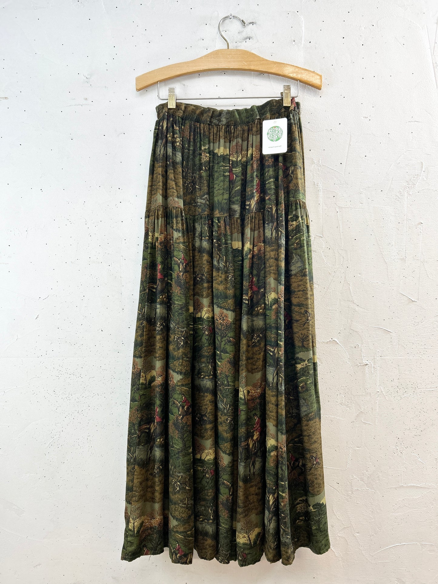 Vintage Tiered Skirt [K30811]