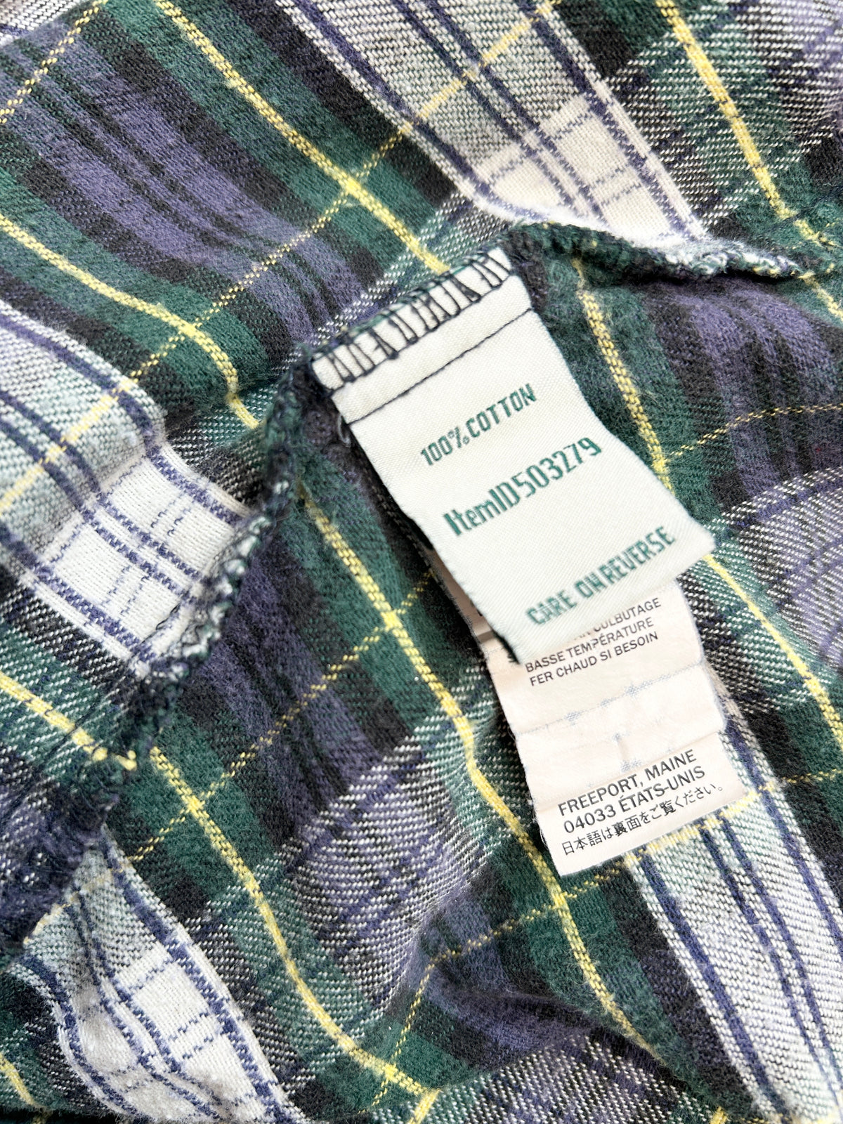 Vintage Plaid Dress 〜L.L.Bean〜[I33795]