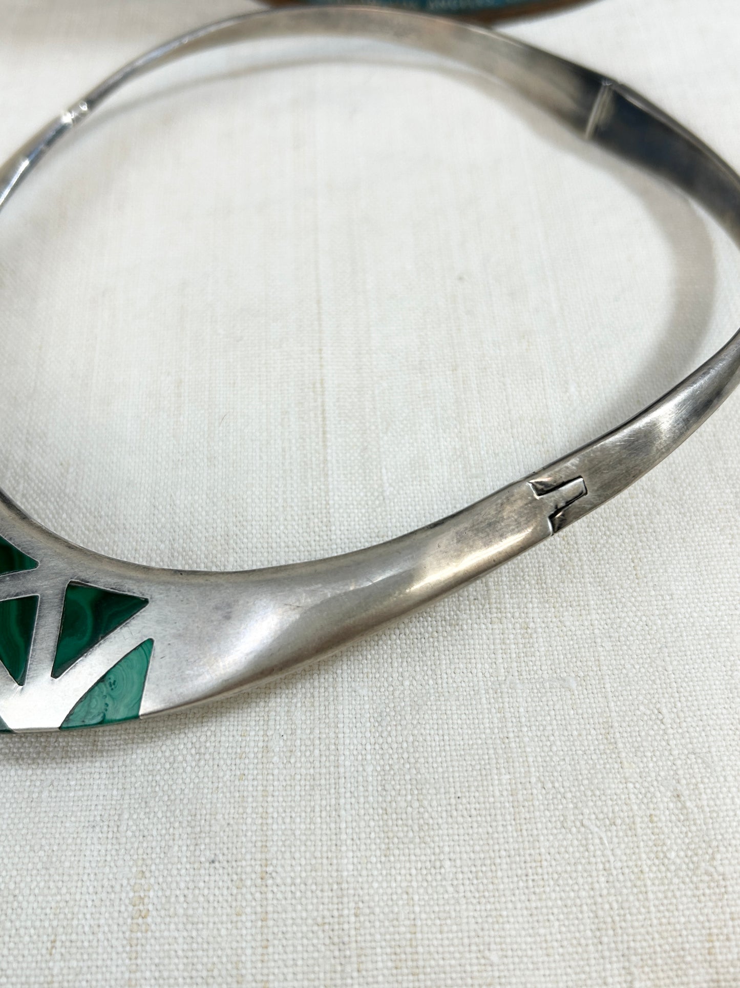Vintage 925Silver Choker MADE IN MEXICO [I30215]