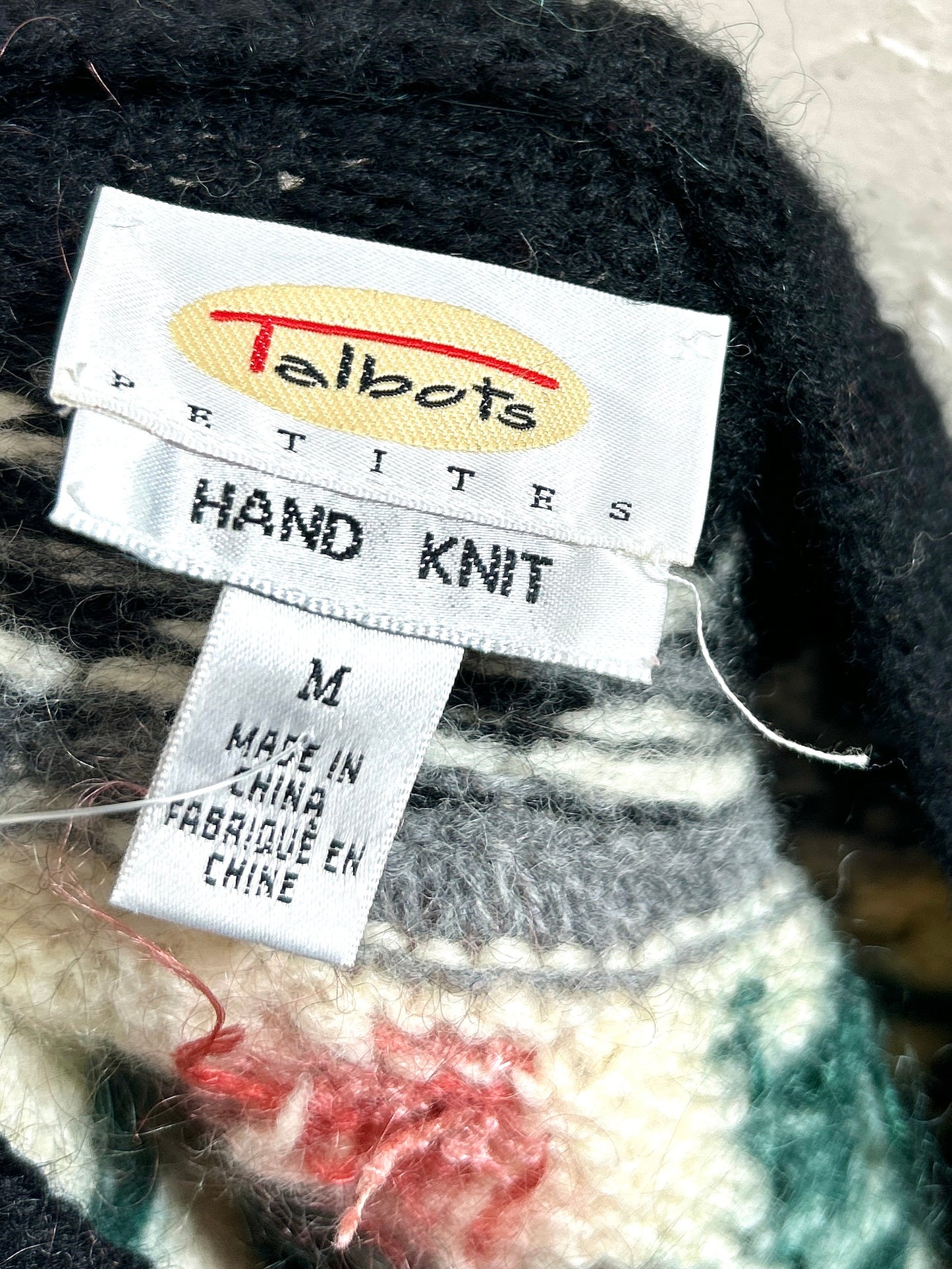 Vintage Hand Knit Sweater[A31380]