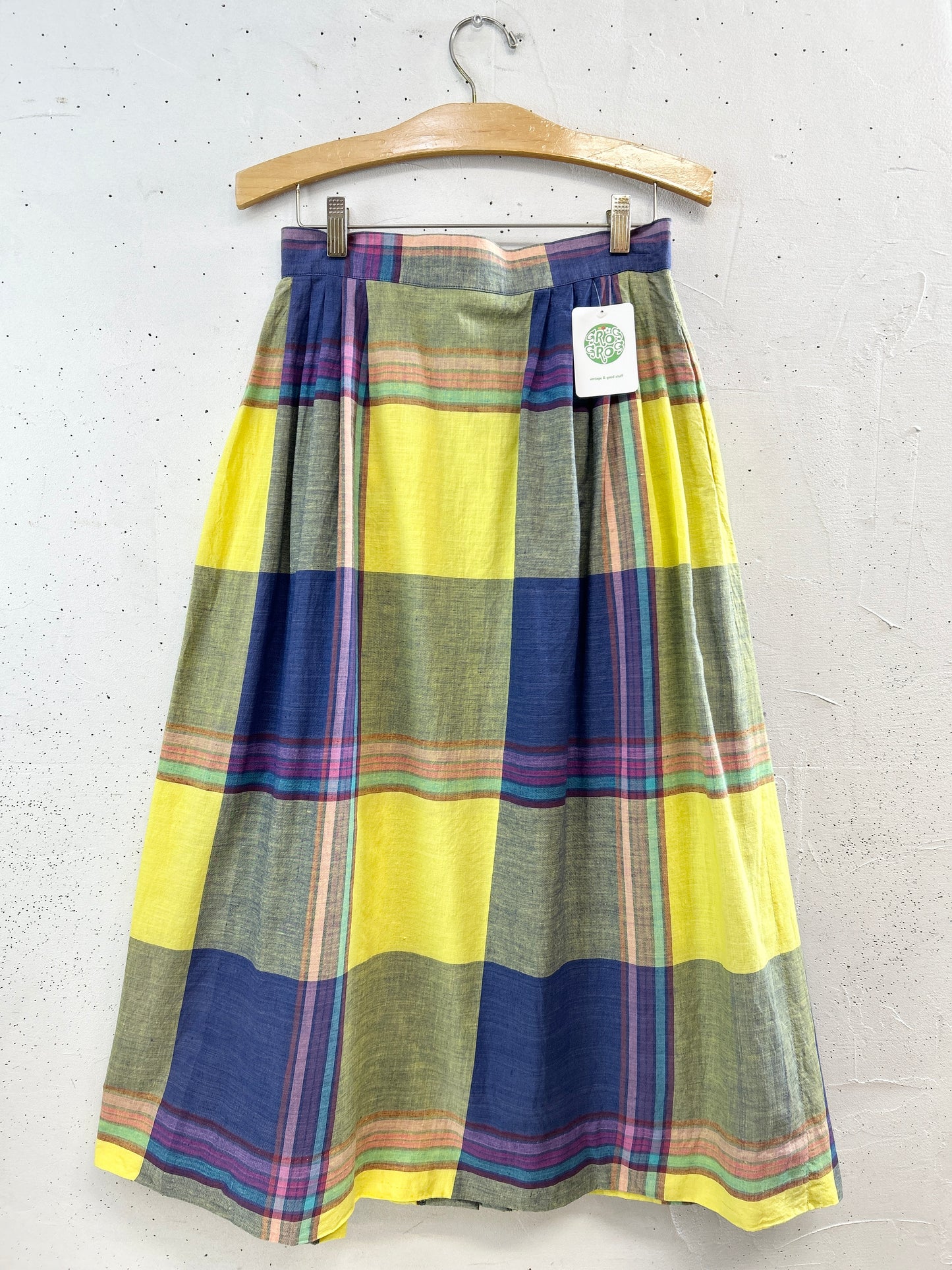 Vintage Check Skirt [B31481]
