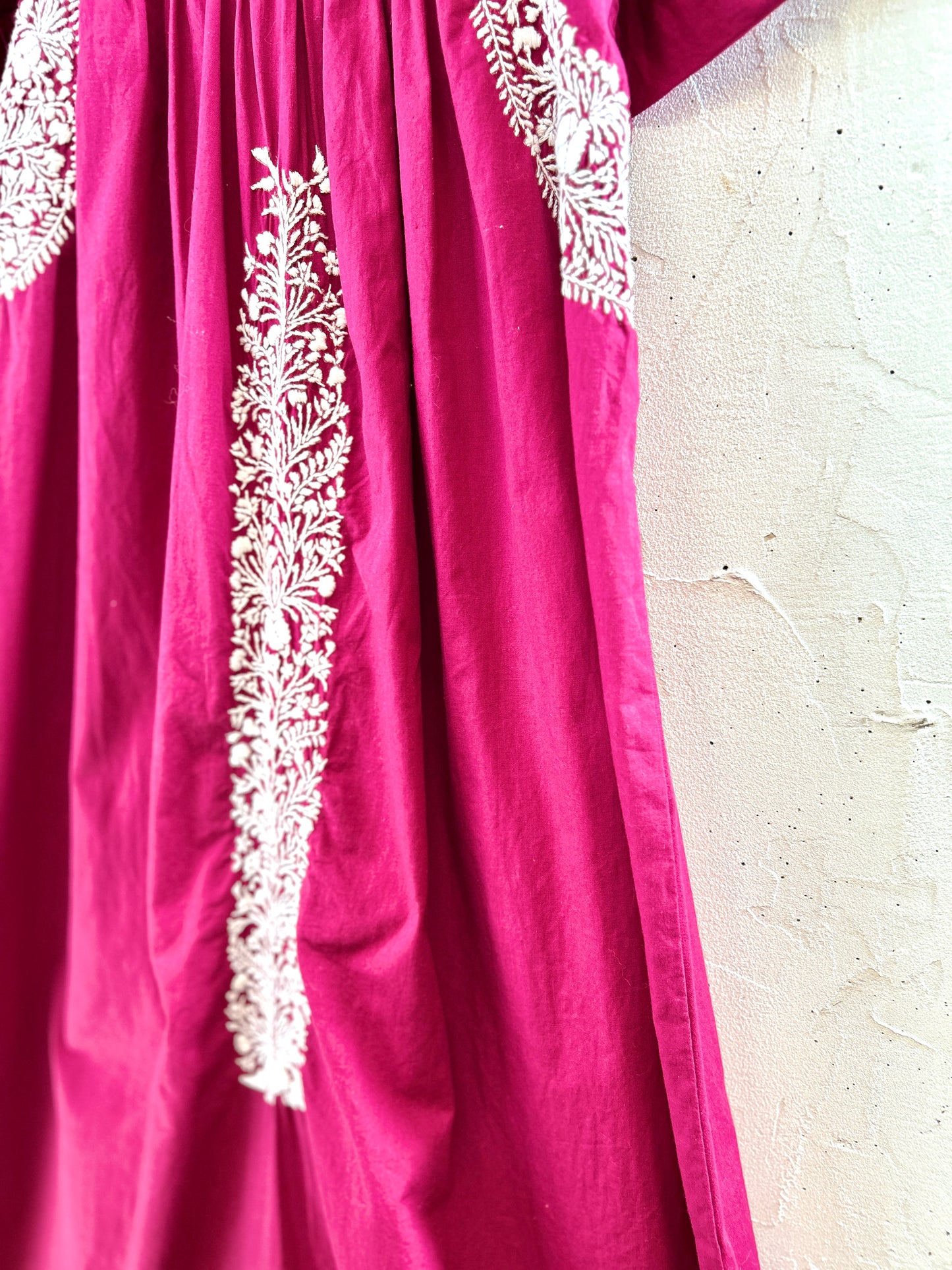 Vintage San Antonino Embroidery Dress MADE IN MEXICO [H30816]